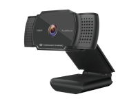 Conceptronic AMDIS06B, 1920 x 1080 piksler, 30 fps, M-JPEG,YUY2, 5 V, USB 2.0, Sort
