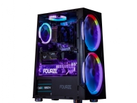 Fourze Prime Gaming Entry - Tower - Ryzen 5 5600G / 3.9 GHz - RAM 16 GB - SSD 500 GB - NVMe - Radeon Graphics - GigE - Win 10 Home 64-bit - monitor: ingen - svart