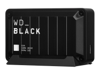 WD_BLACK D30 WDBATL0020BBK - SSD - 2 TB - ekstern (bærbar) - USB 3.0 (USB-C kontakt) - svart