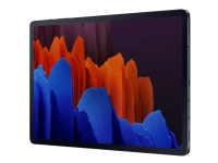 Samsung Galaxy Tab S7+ - Tablet - Android - 128 GB - 12.4 Super AMOLED (2800 x 1752) - microSD-spor - 3G, 4G, 5G - mystisk svart