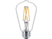 Philips Classic DT9-60W E27 CRI90 ST64 CL, 9 W, 60 W, E27, 806 lm, 15000 timer, Varm glød
