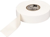 3M Temflex 1500 vinyltape hvid 15mmx10mx015mm. Til primær isolering af lavspændingsledninger og -kabler