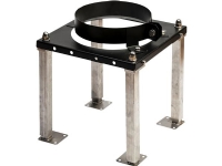 Metalbestos Wood 130 mm gulvbæring justerbar 325-540 mm