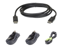 ATEN - Tastatur / video / musekabelsett (KVM) - TAA-samsvar