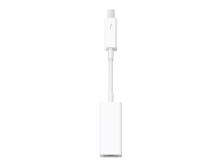 Apple Thunderbolt to Gigabit Ethernet Adapter - Nettverksadapter - Thunderbolt - Gigabit Ethernet - for iMac with Retina 4K display (Late 2015), with Retina 5K display (Late 2014, Late 2015, Mid 2015) Mac mini (Late 2014) Mac Pro (Late 2013) MacBo