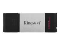 Kingston DataTraveler 80 - USB-flashstasjon - 128 GB - USB 3.2 Gen 1 / USB-C