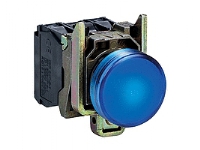 Schneider Electric XB4BVB6, 2,2 cm, 24 V, Blå, IP66, CSA
