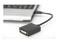 DIGITUS USB 3.0 to DVI Adapter - Ekstern videoadapter - USB 3.0 - DVI - svart
