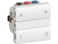 LAURITZ KNUDSEN Relæ 6A kombi 1 modul, LK IHC® Wireless LK FUGA 230V AC , hvid..