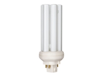 Philips MASTER PL-T - Ikke-integrert kompakt fluorescerende lyspære - form: trippel biaks - GX24q-3 - 26 W - klasse A - hvitglødende lys - 2700 K