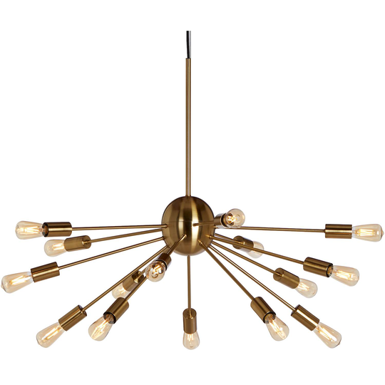 Herstal Mir satin brass