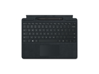 Microsoft Surface Pro Signature Keyboard - Tastatur - med styreplate, akselerometer, lagrings- og ladebakke for Surface Slim Pen 2 - Italiensk - svart - kommersiell - med Slim Pen 2 - for Surface Pro 8, Pro X