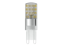 OSRAM PIN - LED-lyspære - form: T15 - G9 - 2.6 W (ekvivalent 30 W) - klasse E - varmt hvitt lys - 2700 K