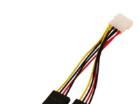 LogiLink CS0007, 0,15 m, 2 x SATA 155-pin, Hankjønn, Hunkjønn, Svart, Rød, Hvit, Gult