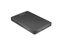 LogiLink UA0339, HDD/SSD-kabinett, 2.5, SATA, Serial ATA II, Serial ATA III, 5 Gbit/s, USB-tilkobling, Svart