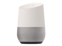 Google Home - Smarthøyttaler - Wi-Fi - hvit (grillfarge - skiferstoff)