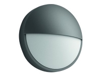 Philips myGarden Capricorn - Vegglampe - LED - 6 W (ekvivalent 47 W) - varmt hvitt lys - halvmåne - antrasitt