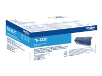Brother TN423C - Jumbo Yield - cyan - original - tonerpatron - for Brother DCP-L8410, HL-L8260, HL-L8360, MFC-L8690, MFC-L8900