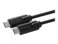 MicroConnect - USB-kabel - USB-C (hann) til USB-C (hann) - USB 3.2 Gen 2 - 5 - 20 V - 5 A - 3 m - USB Power Delivery (100 W) - svart