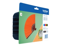 Brother LC129XL Value Pack - 4-pack - svart, gul, cyan, magenta - original - blister med sikkerhet - blekkpatron - for Brother MFC-J6520DW, MFC-J6720DW, MFC-J6920DW