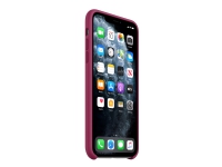 Apple - Baksidedeksel for mobiltelefon - silikon - granateple - for iPhone 11 Pro Max