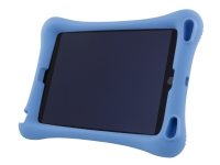 DELTACO TPF-1300 - Baksidedeksel for nettbrett - silikongummi - blå - 9.7 - for Apple 9.7-inch iPad Pro iPad Air iPad Air 2