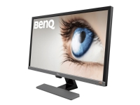 BenQ EL2870U - LED-skjerm - 27.9 - 3840 x 2160 4K UHD (2160p) @ 60 Hz - TN - 300 cd/m² - 1000:1 - 1 ms - 2xHDMI, DisplayPort - høyttalere - metallgrå