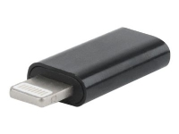 Cablexpert - Lightning-adapter - USB-C hunn til Lightning hann - svart
