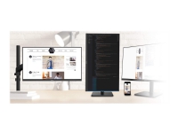 MSI Modern MD271QPDE - LED-skjerm - 27 - 2560 x 1440 WQHD @ 75 Hz - IPS - 250 cd/m² - 1000:1 - 5 ms - HDMI, DisplayPort, USB-C - svart