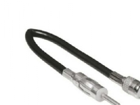 Hama Antenna Adapter Plug DIN - Socket ISO, Sort