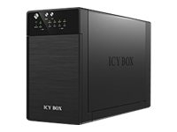 RaidSonic ICY BOX IB-RD3620SU3 - Harddiskarray - 2 brønner (SATA-600) - SATA 3Gb/s, USB 3.0 (ekstern)