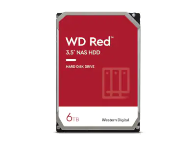 WD Red 3.5" NAS HDD 6TB