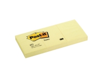 Post-it notes canary yellow, gul, 12 blokke, 38 mm x 51 mm