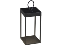 Konstsmide Ravello 7811-750 Udendørs stemningsbelysning, LED-dekorationslys, LED-lanterne, USB-lampe LED (RGB) 2.2 W Varmhvid Sort (mat)