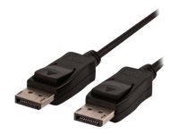 Fujitsu - DisplayPort-kabel - DisplayPort (hann) til DisplayPort (hann) - DisplayPort 1.4 - 3 m - 8K-støtte - svart - for Celsius C780, H5511, H7510, J5010, M7010, R970, W5010, W5011 ESPRIMO D7011, D9011