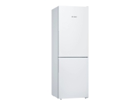 Bosch Serie | 4 KGV33VWEA - Kjøleskap/fryser - bunnfryser - bredde: 60 cm - dybde: 65 cm - høyde: 176 cm - 289 liter - Klasse E - hvit