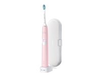 Philips Sonicare ProtectiveClean 4300 HX6806 - Tannbørste - trådløs - pastellrosa