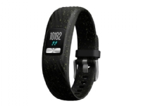 Garmin vívofit 4 - Aktivitetssporer med bånd - TPU-silikon - plett - båndbredde: S/M - åttefargers - Bluetooth, ANT+/ANT - 25 g