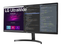 LG 34WN700-B - LED-skjerm - 34 - 3440 x 1440 UWQHD @ 75 Hz - IPS - 300 cd/m² - 1000:1 - HDR10 - 5 ms - 2xHDMI, DisplayPort