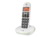 DORO PhoneEasy 100w - Trådløs telefon med anrops-ID - DECT\GAP - hvit