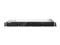 QNAP TS-435XeU - NAS-server - kan monteres i rack - SATA 6Gb/s - RAID 0, 1, 5, 6, 10, JBOD - RAM 4 GB - 2.5 Gigabit Ethernet / 10 Gigabit Ethernet - iSCSI støtte - 1U
