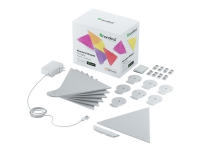 Nanoleaf Shapes Smarter Kit - Trådløst lyssett - LED x 4 - 1.7 W - klasse G - 16 millioner farger - 1200-6500 K - trekant