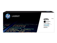 HP 659X - Svart - original - LaserJet - tonerpatron (W2010X) - for Color LaserJet Enterprise M856, MFP M776 LaserJet Enterprise Flow MFP M776