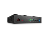 Lindy 38084, AV-matrisevelger, 3840 x 2160 piksler, 18 Gbit/s, Sort, Metall, 1000 mA