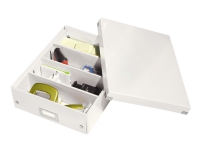 Leitz Click & Store WOW Medium - Lagerboks - hvit
