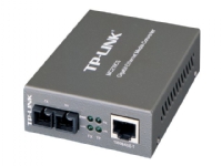 TP-Link MC210CS - Fibermedieomformer - GigE - 1000Base-FX, 1000Base-T - RJ-45 / SC-enkeltmodus - opp til 15 km - 1310 nm - for P/N: TL-MC1400