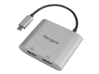 Targus - Video adapter - USB-C hann til HDMI hunn - sølv - 4K-støtte