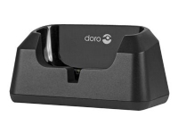 DORO Charging cradle - Ladestativ - svart - for DORO 6520, 6521, 6525, 6526, 6530, 6531