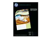 HP Brochure and Flyer Paper - Matt - A4 (210 x 297 mm) - 180 g/m² - 100 ark papir - for ENVY 50XX, 7645 Officejet 52XX, 6000 E609, 7500 Photosmart B110, Wireless B110