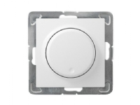 Ospel LP-8Y/m/00, Dimmer og bryter, Hvit, IP20, 71 mm, 43 mm, 71 mm